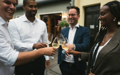 Unsere 1. REAL ESTATE WINE AFTER WORK in Frankfurt war ein großer Erfolg